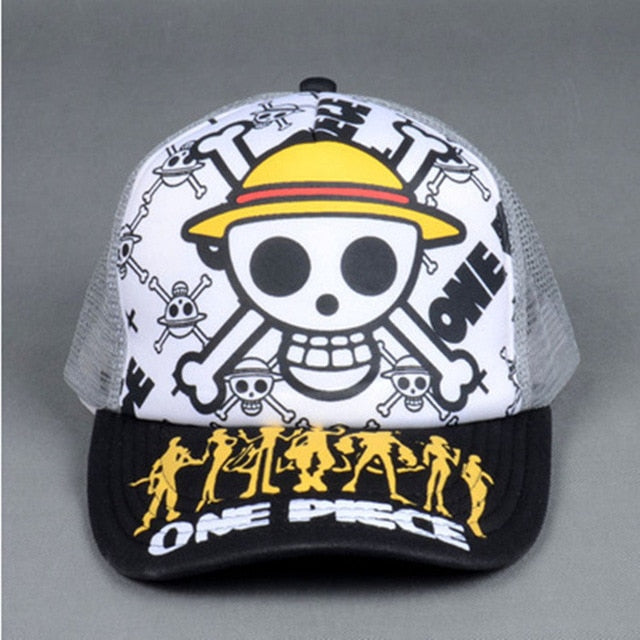 Anime Hats One Piece Attack on Titan Naruto Tokyo Ghoul Baseball Cap Sun Hat Cosplay Peak Caps